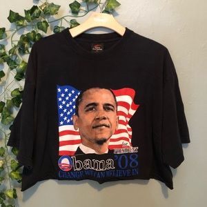 Crop Top Barack Obama 08